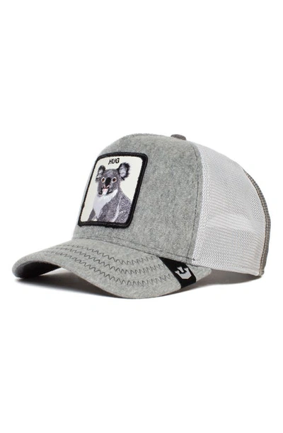 Goorin Bros Mr. Nice Guy Terry Cloth Trucker Hat In Grey