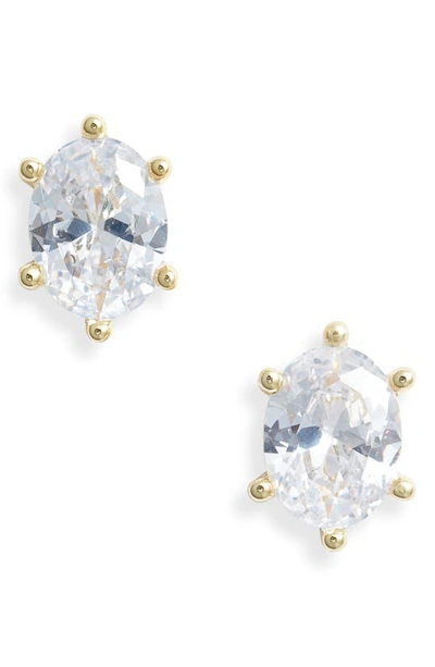 Kendra Scott Cailin Cubic Zirconia Stud Earrings In Gold