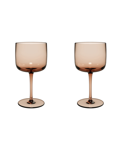 Villeroy & Boch Clay Wine Glass Glasses, Set Of 2