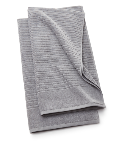 Home Design Quick Dry Cotton 2-pc. Bath Towel Set, Created For Macy's In Shark