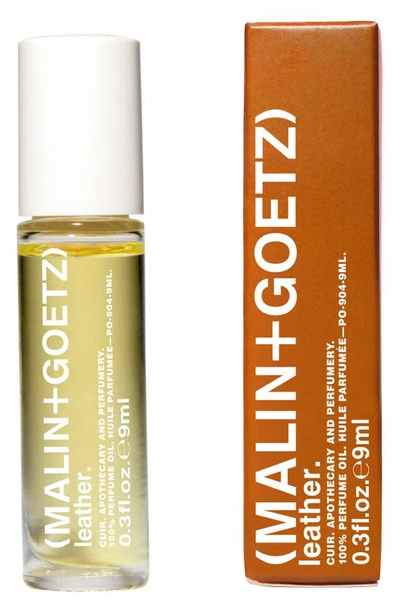Malin + Goetz Malin+goetz Leather Perfume Oil In White