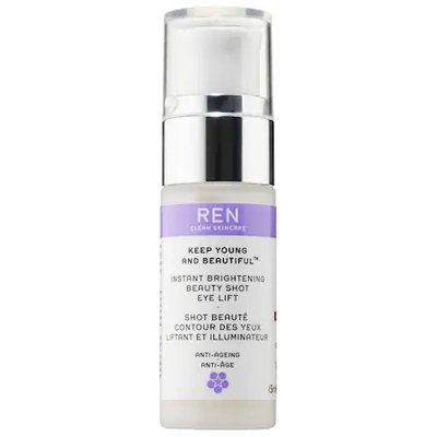 Ren Keep Young And Beautiful&trade; Instant Brightening Beauty Shot Eye Lift 0.5 oz/ 15 ml