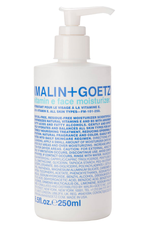 malin goetz face moisturizer
