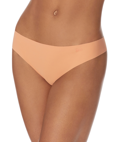 Dkny Litewear Cut Anywear Logo-printed Hipster Underwear Dk5028 In Guava