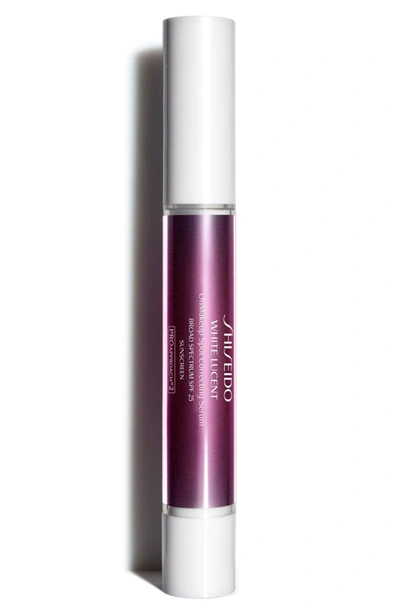 Shiseido White Lucent Onmakeup Spot Correcting Serum Broad Spectrum Spf 25 Natural Light 0.16 oz/ 4 ml