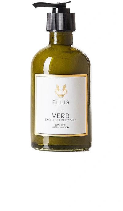 Ellis Brooklyn Verb Excellent Body Milk 8 oz/ 236 ml In N,a