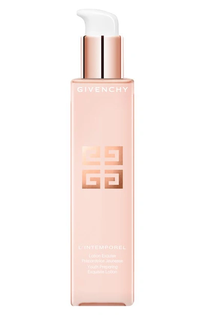 Givenchy L'intemporel Youth Preparing Exquisite Lotion 6.7 Oz. In Pink