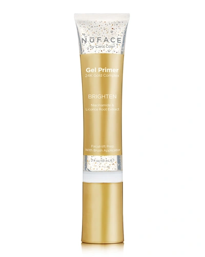 Nuface 24k Gold Gel Primer - Brighten, 2.0 Oz.