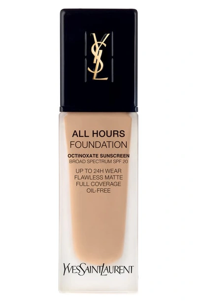 Saint Laurent All Hours Full Coverage Matte Foundation In Bd30 Warm Almond