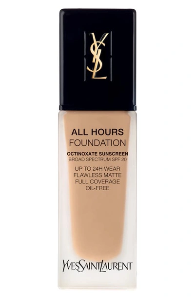 Saint Laurent All Hours Full Coverage Matte Foundation In Bd35 Warm Caramel