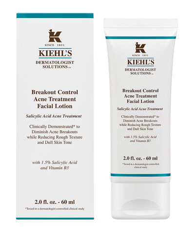 Kiehl's Since 1851 Breakout Control Blemish Treatment Facial Lotion 60ml In White