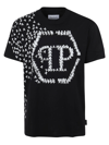 Philipp Plein Men's Black Cotton T-shirt