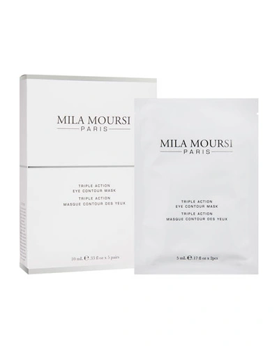 Mila Moursi Triple Action Masque Contour Des Yeux Triple Action Eye Contour Mask In No Colour