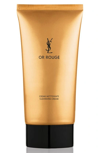 Saint Laurent 5 Oz. Or Rouge Cleansing Cream In Gold