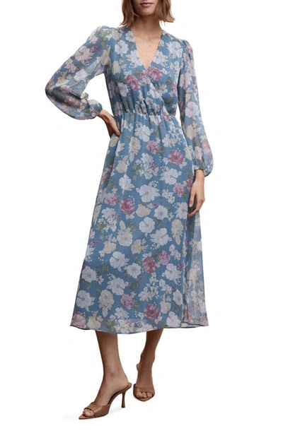 Mango Dress Blue