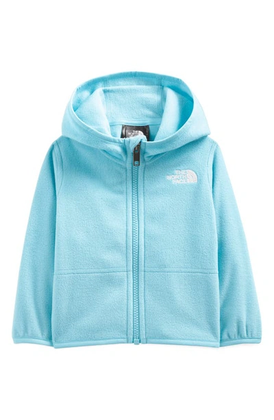 The North Face Babies' Glacier Full Zip Hoodie In Atomizer Blue