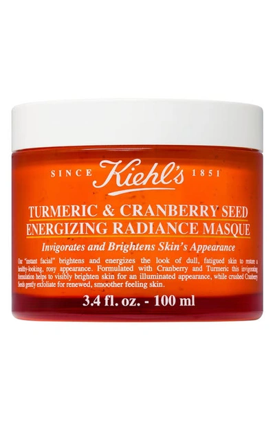 Kiehl's Since 1851 1851 Turmeric & Cranberry Seed Energizing Radiance Mask 3.4 oz/ 100 ml In 3.4 Oz.