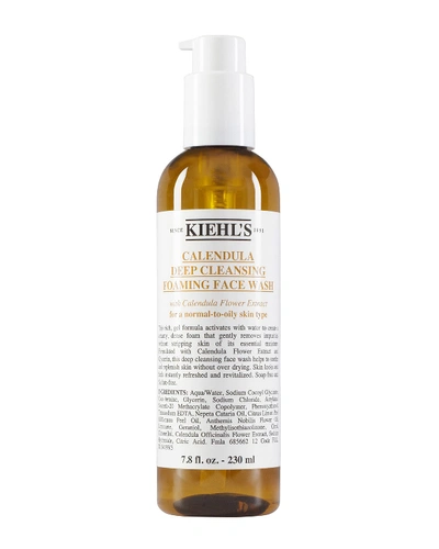 Kiehl's Since 1851 Calendula Deep Cleansing Foaming Face Wash For Normal-to-oily Skin, 7.8 oz In 7.8 Fl oz | 230 ml