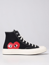 Comme Des Garçons Play X Converse Comme Des Garcons Play X Converse Sneakers In Black