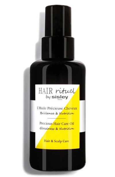 Sisley Paris 3.3 Oz. Precious Hair Care Oil - Glossiness And Nutrition In Black