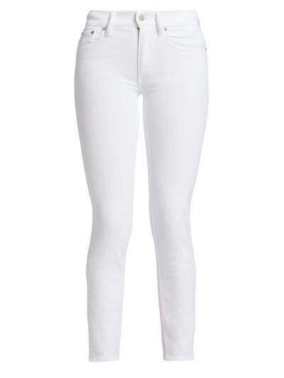 Polo Ralph Lauren Women's Cotton-blend Mid-rise Skinny Jeans In Amesbury Wash