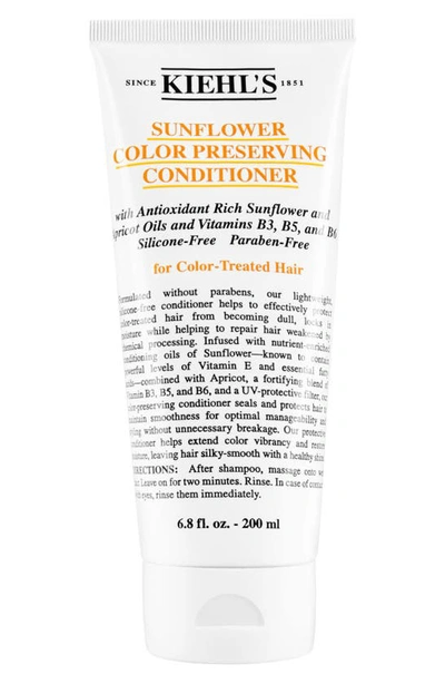 Kiehl's Since 1851 1851 Sunflower Color Preserving Conditioner 6.8 oz/ 200 ml In White