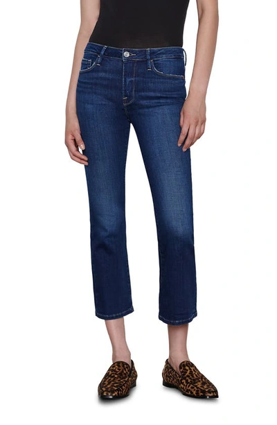 Frame Le Crop Mini Boot (bio)degradable Organic Cotton Jeans In Terre