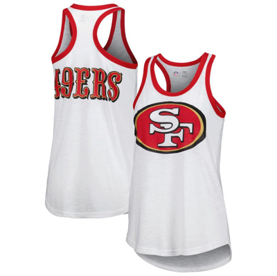 G-iii 4her By Carl Banks White San Francisco 49ers Tater Tank Top