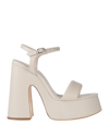 Vic Matie Sandals In White