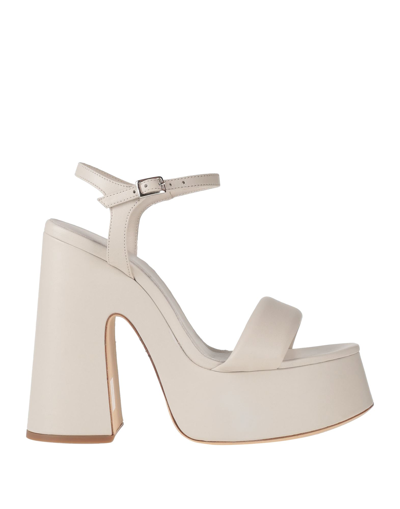 Vic Matie Sandals In White