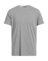 Jeordie's Man T-shirt Light Grey Size 3xl Cotton, Elastane