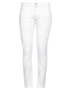 Jacob Cohёn Man Denim Pants White Size 30 Cotton, Elastane, Polyester