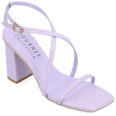 Journee Collection Collection Women's Tru Comfort Foam Lenorra Sandals In Purple