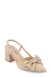 Journee Collection Tailynn Slingback Pump In Tan