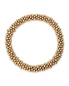 Meredith Frederick Irina 14k Gold Mirrored Bead Bracelet