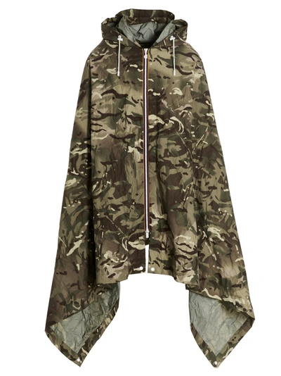 K-way R&d Convertible Picnic Towel Cape In Green