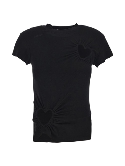 AMBUSH Heart cut-out Top | Black | FARFETCH