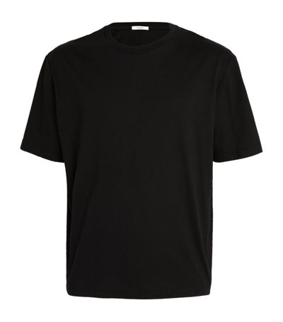 The Row Beau Cotton-jersey T-shirt In Black
