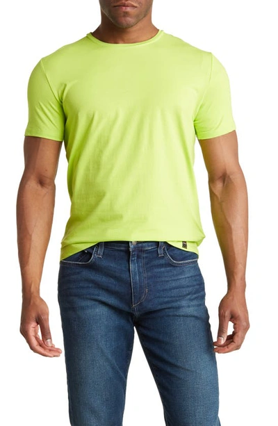 Tr Premium Solid Crewneck T-shirt In Lime