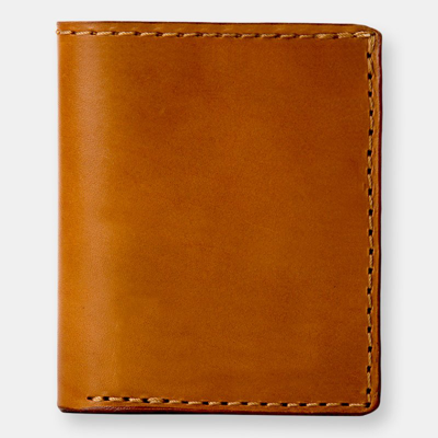 The Dust Company Mod 111 Wallet In Cuoio Brown In Cuir