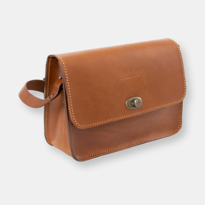 The Dust Company Mod 163 Clutch In Cuoio Brown