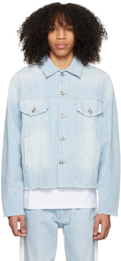 Bluemarble Denim Jacket In Bicolor