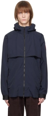 Canada Goose Faber - Hooded Jacket In Navy Blue