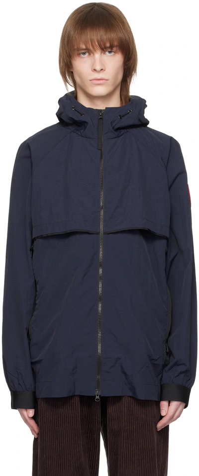 Canada Goose Faber - Hooded Jacket In Atlantic Navy