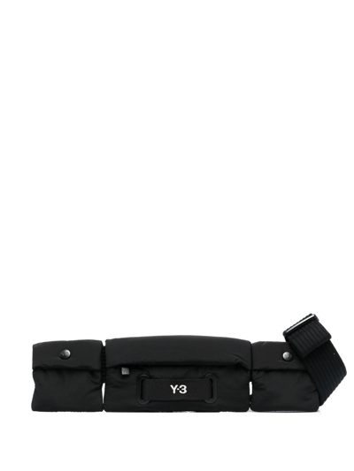 Y-3 Logo-print Belt Bag In Black