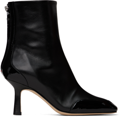 Aeyde Dorothy Leather Boots In Black