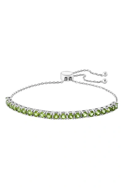Effy Sterling Silver Bracelet In Green
