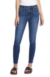 Hint Of Blu Brilliant High Waist Ankle Skinny Jeans In Hampton