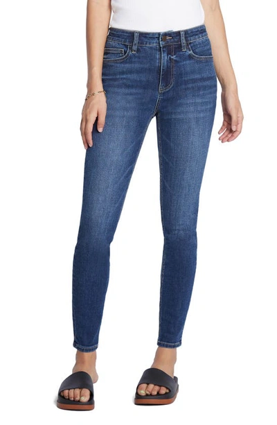 Hint Of Blu Brilliant High Waist Ankle Skinny Jeans In Hampton