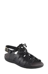 David Tate Darcy Slingback Sandal In Black Nappa